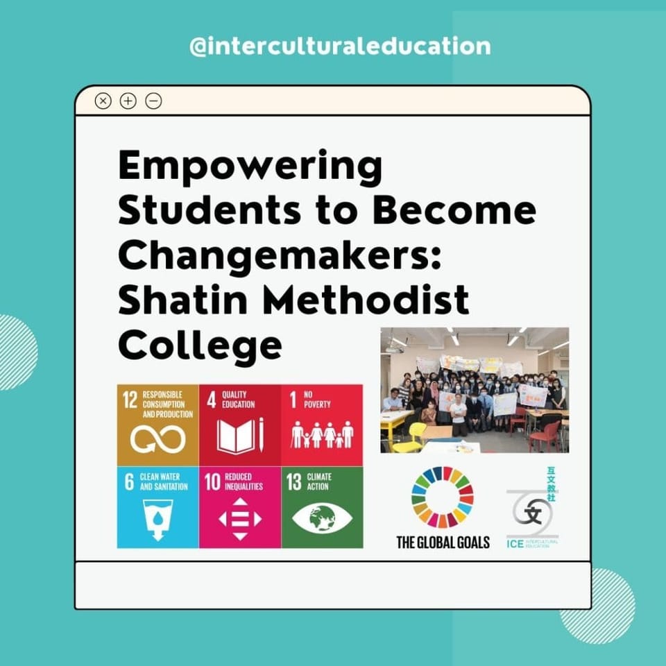 Empowering Students to Become Changemakers: Shatin Methodist College